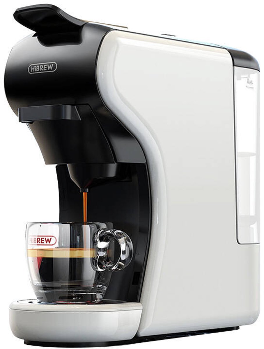 HiBREW H1A-white 4-in-1 capsule coffee maker