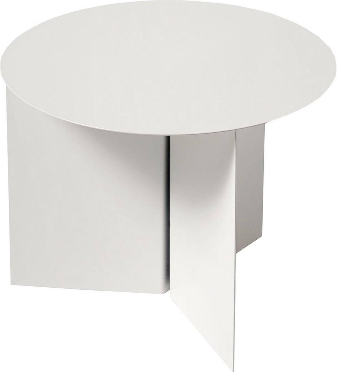 HAY Table basse Slit Ø45 cm White