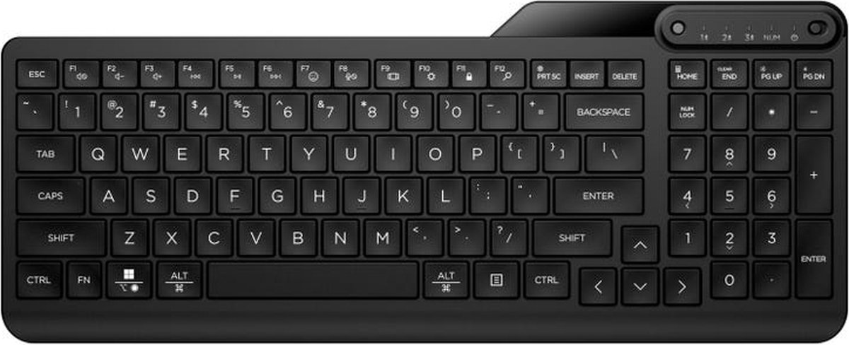HP 460 - Tastatur - Dansk - Sort
