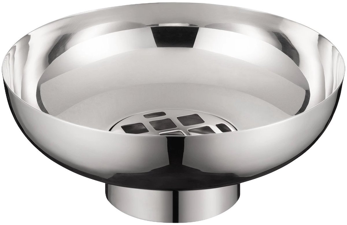 blomus Vase MIYABI M Ø23 cm Argent