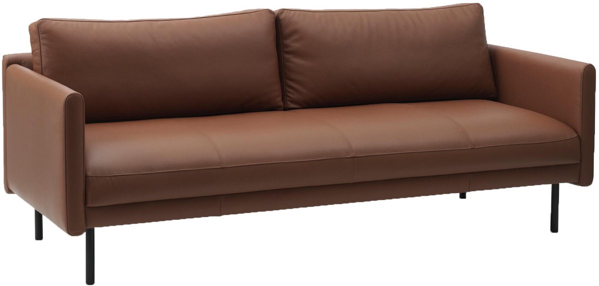 Normann Copenhagen Canapé Rar 3 places Omaha leather cognac
