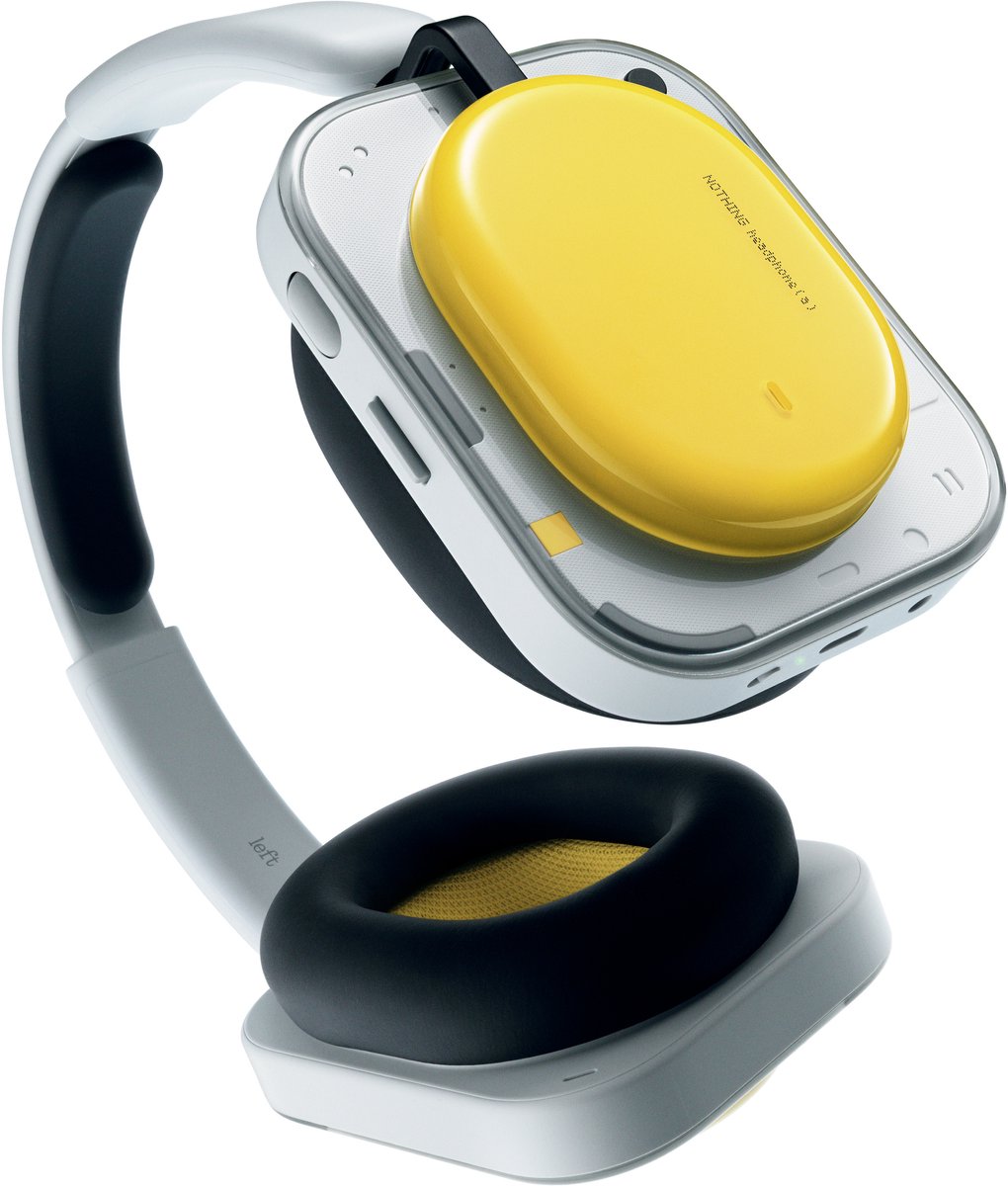 Nothing Headphone (a) - Yellow