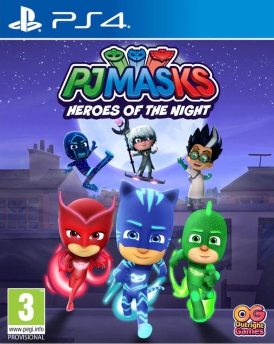 PJ Masks: Heroes Of The Night - Sony PlayStation 4 - Platformer