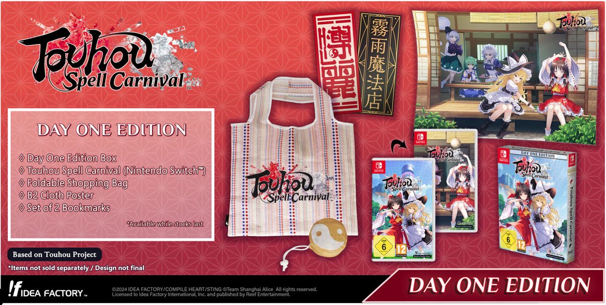 Touhou Spell Carnival - Nintendo Switch - Strategi