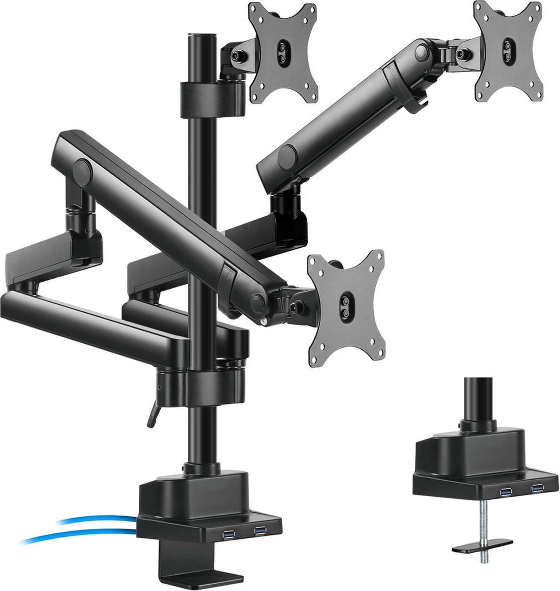Maclean MC-811 - desk mount (adjustable arm)