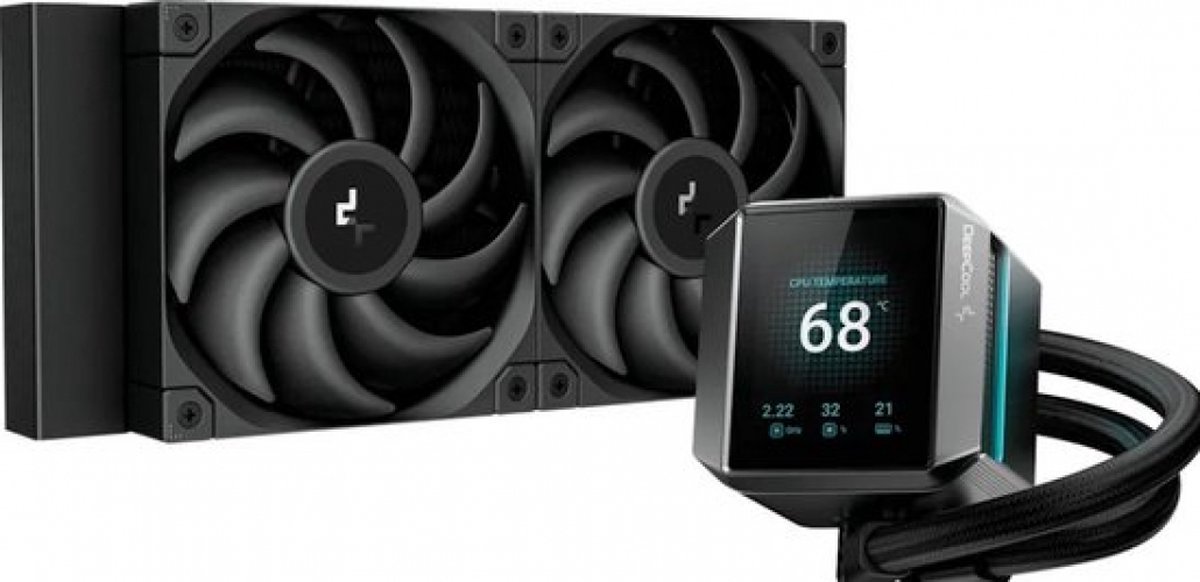 DeepCool MYSTIQUE 240 - CPU Vandkøling - Max 38 dBA