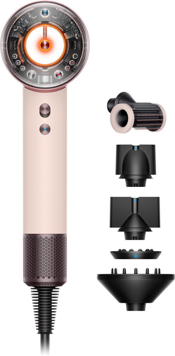 Dyson Hårtørrer Supersonic Nural hair dryer Ceramic Pink/Roségold - 1600 W