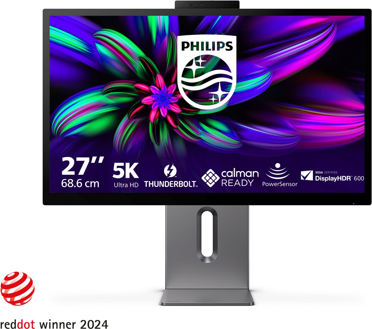 27" Philips Brilliance 27E3U7903 - 5120x2880 (5K) - 70Hz - IPS - 96W USB-C - KVM switch