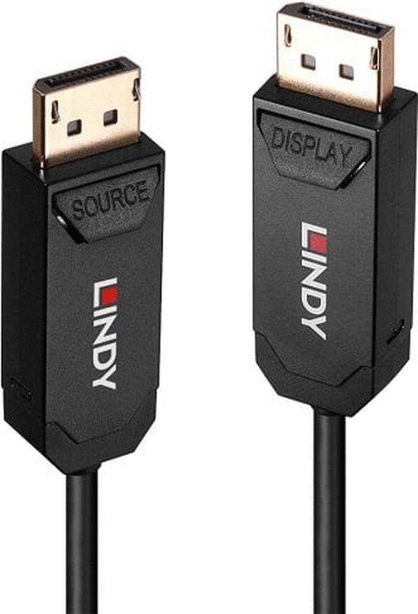 Lindy Fibre Optic Hybrid DisplayPort 2.0 Cable - 50m