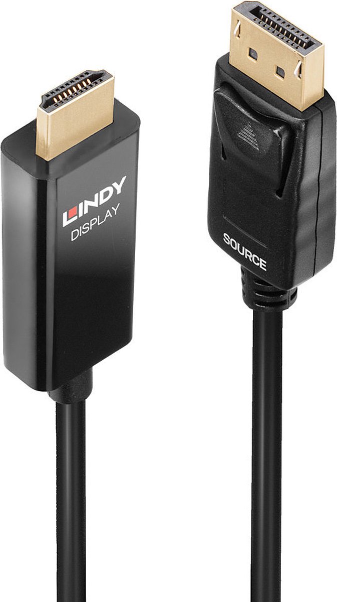 Lindy DisplayPort to HDMI Cable - 2m