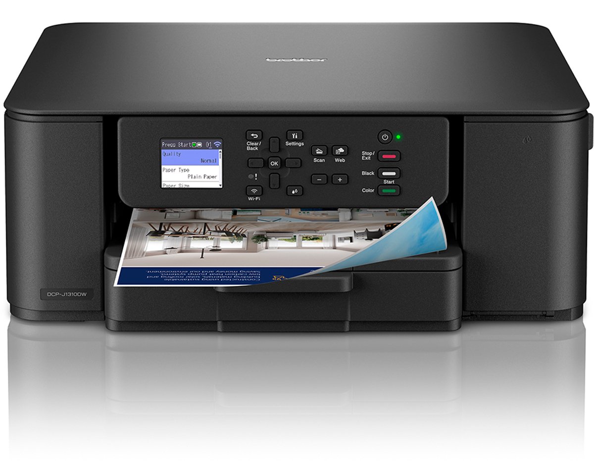 Brother DCP-J1310DW - multifunction printer - colour Multifunktion - Farve - Blæk