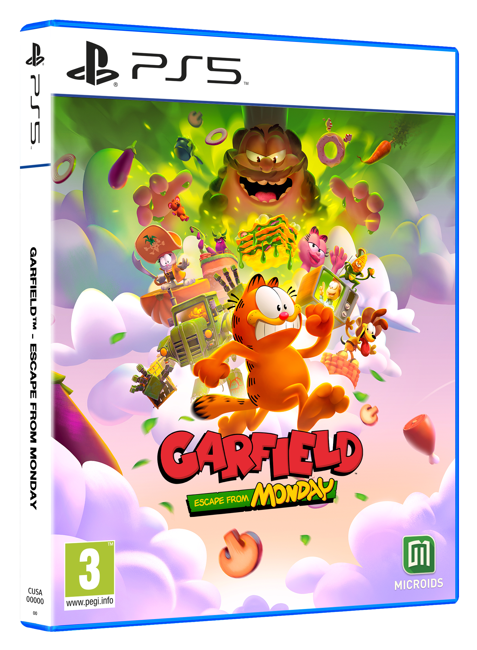 Garfield Escape from Monday