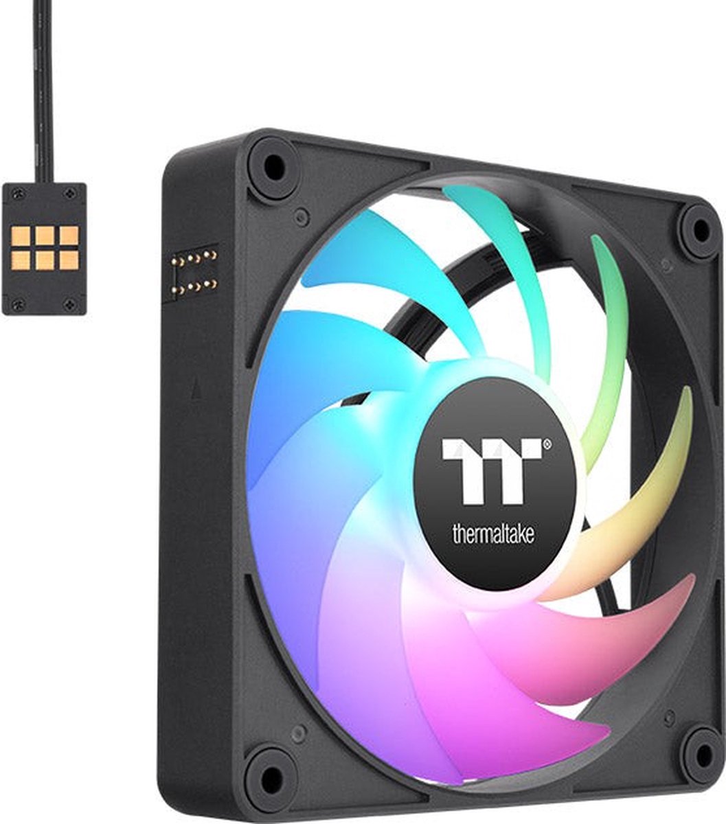 Thermaltake CT140 EX ARGB Sync - Kabinet køler - 140mm - Sort