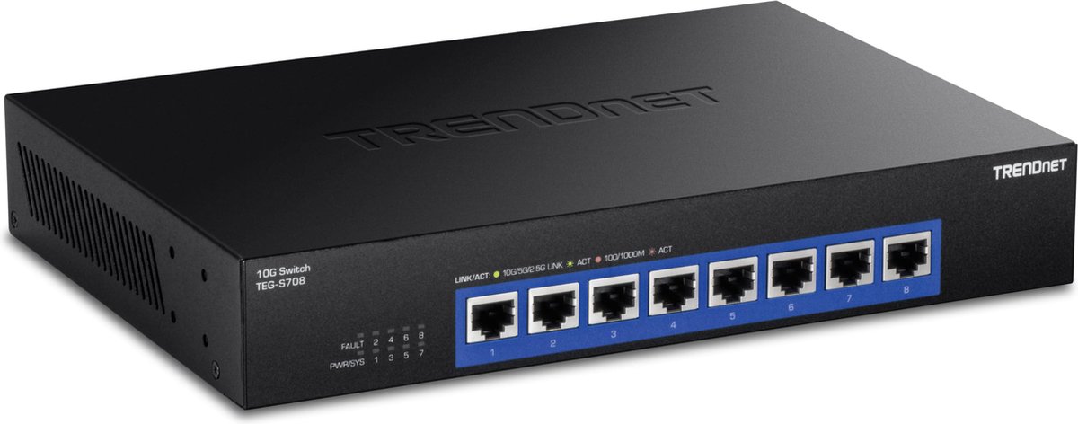 TRENDnet TEG S708 8-Port 10G Switch