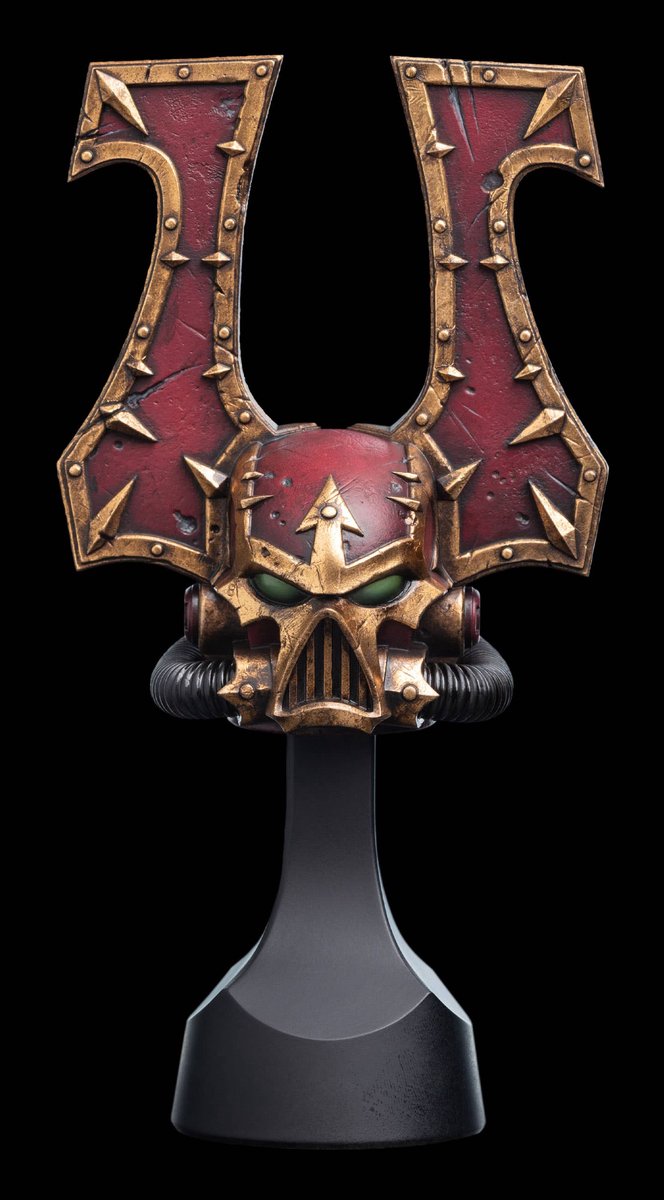 Weta Workshop Warhammer 40.000 - Khorne Berzerker Helmet Miniature
