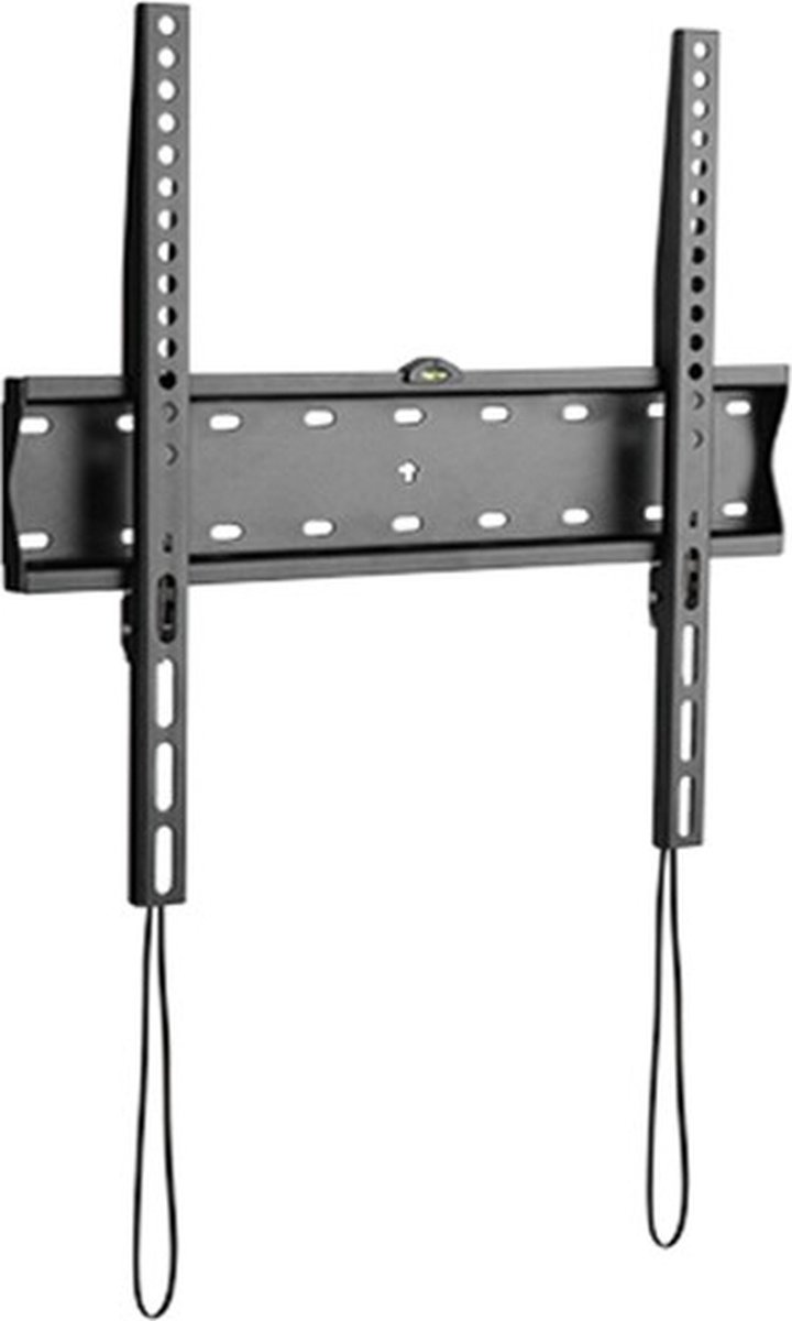 Gembird WM-55F-02 - mounting kit - fixed - for flat panel - 40 kg - fine texture black - Maks 40 kg - Maks størrelse 55"