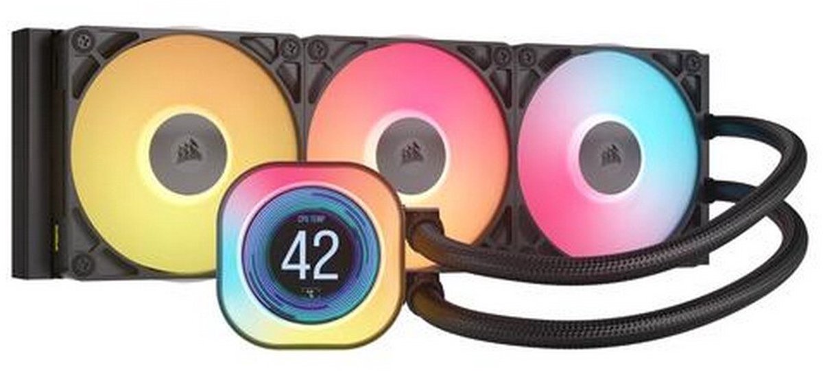 Corsair iCUE LINK TITAN 360 RX LCD - CPU Vandkøling - Max 36 dBA