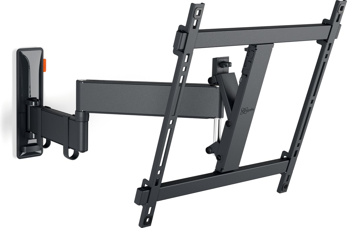 Vogel's Comfort TVM 3445 mounting kit - full-motion - for flat panel - black - Maks 25 kg - Maks størrelse 65"