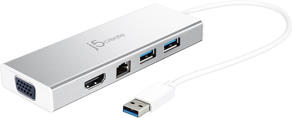j5create JUD380-N - USB 3.0 Mini Dock