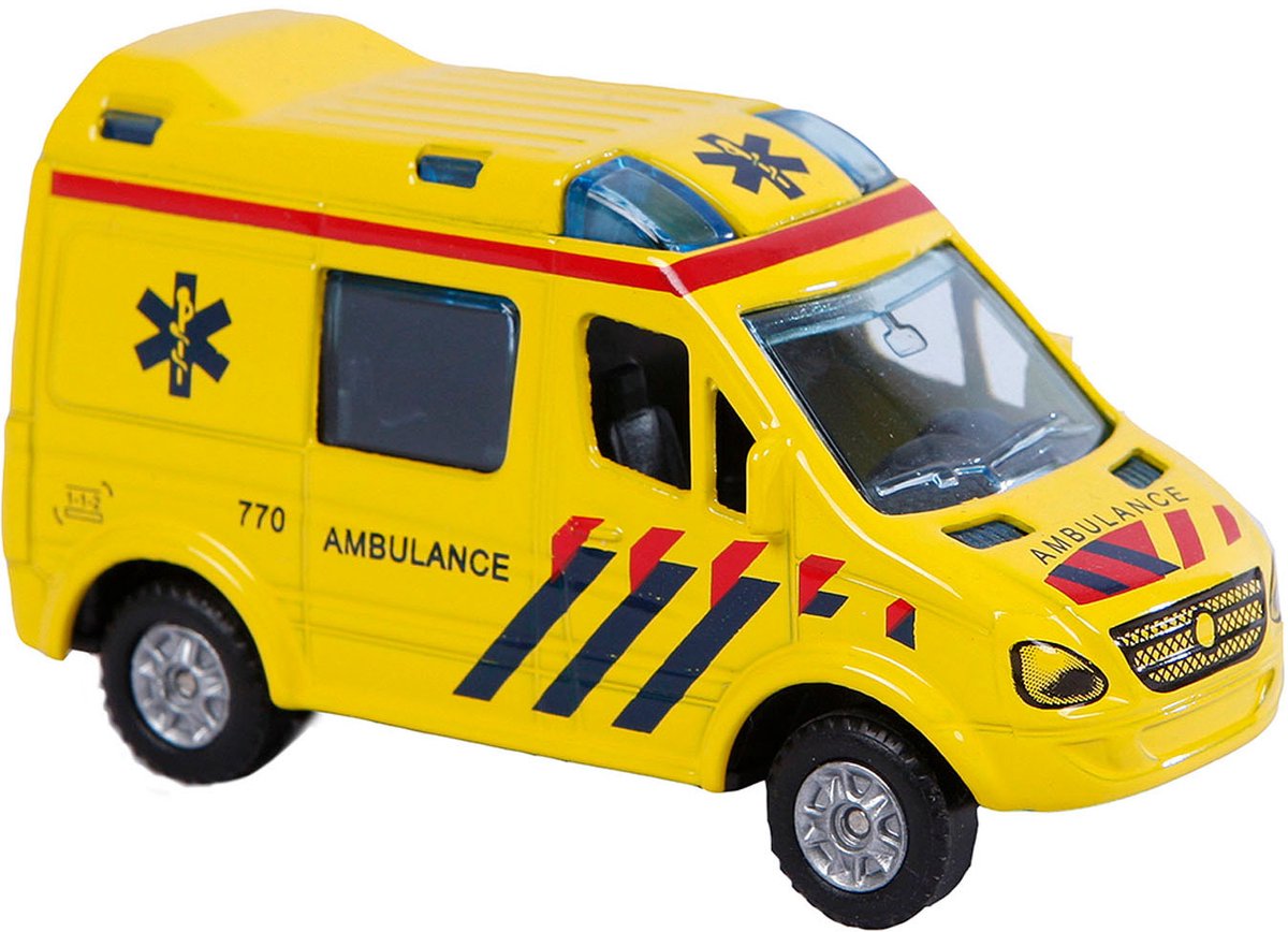 Kids Globe Die-cast Ambulance NL 8cm