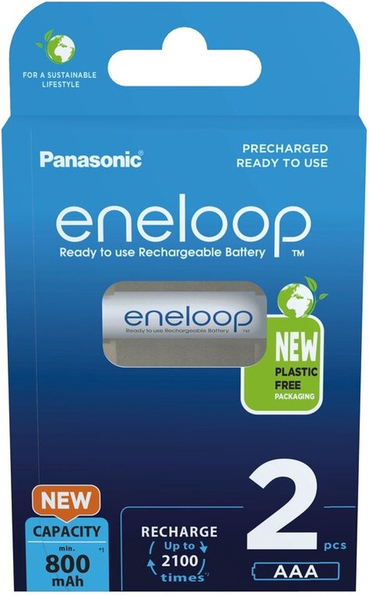 Panasonic eneloop BK-4MCDE battery - 2 x AAA - NiMH