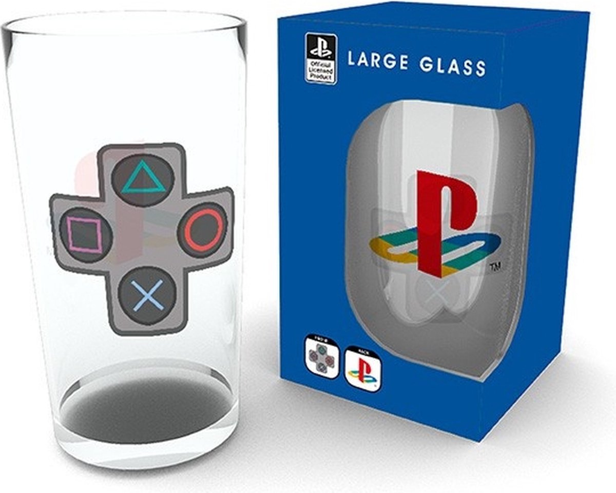 ABYstyle - PLAYSTATION Buttons Large - Glas