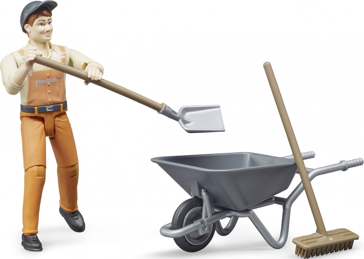 Bruder Figure set municipal worker