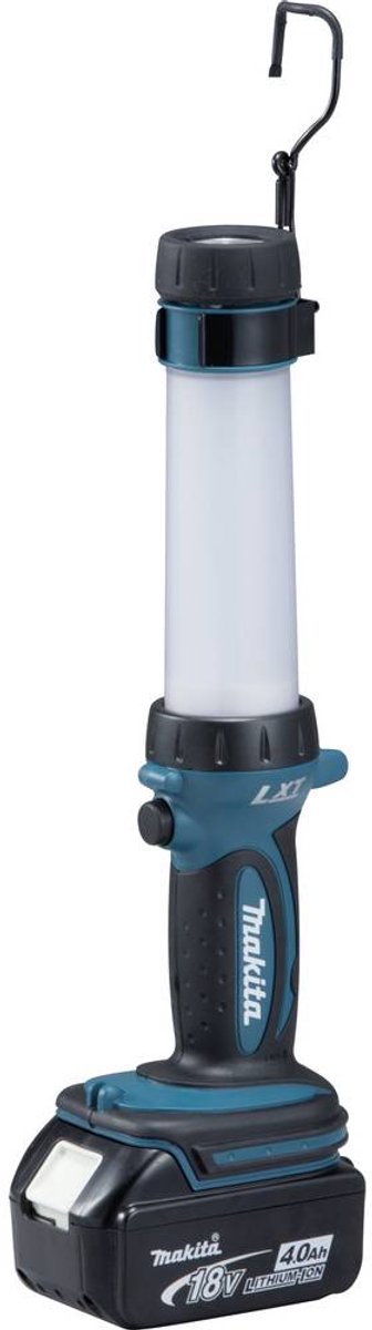 Makita 14,4-18v led lampe deadml806 solo u/batterier, lader og kuffert