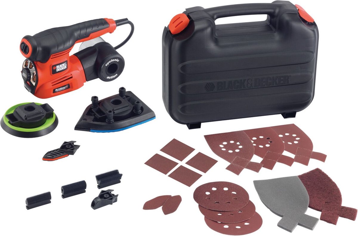Black & Decker KA280K Multisliber4 i 1.AutoSelect.220W.kuffert