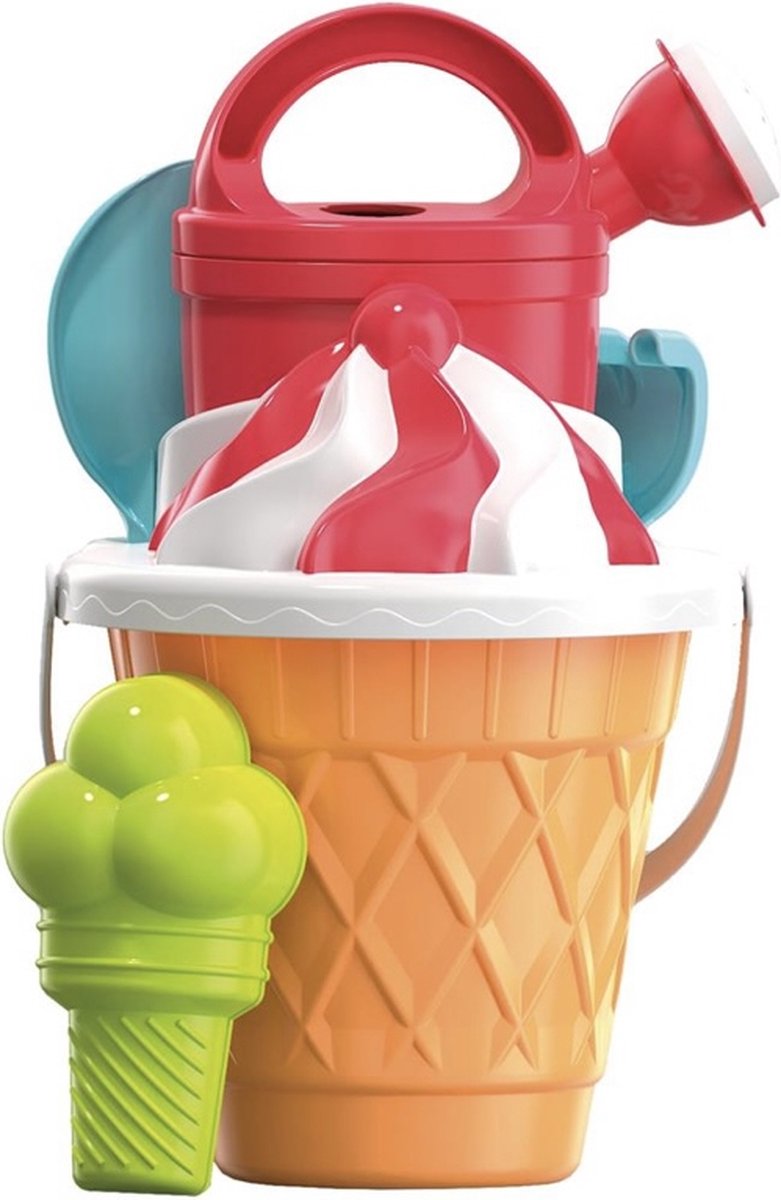 Androni Cupcake bucket set 6 pieces.