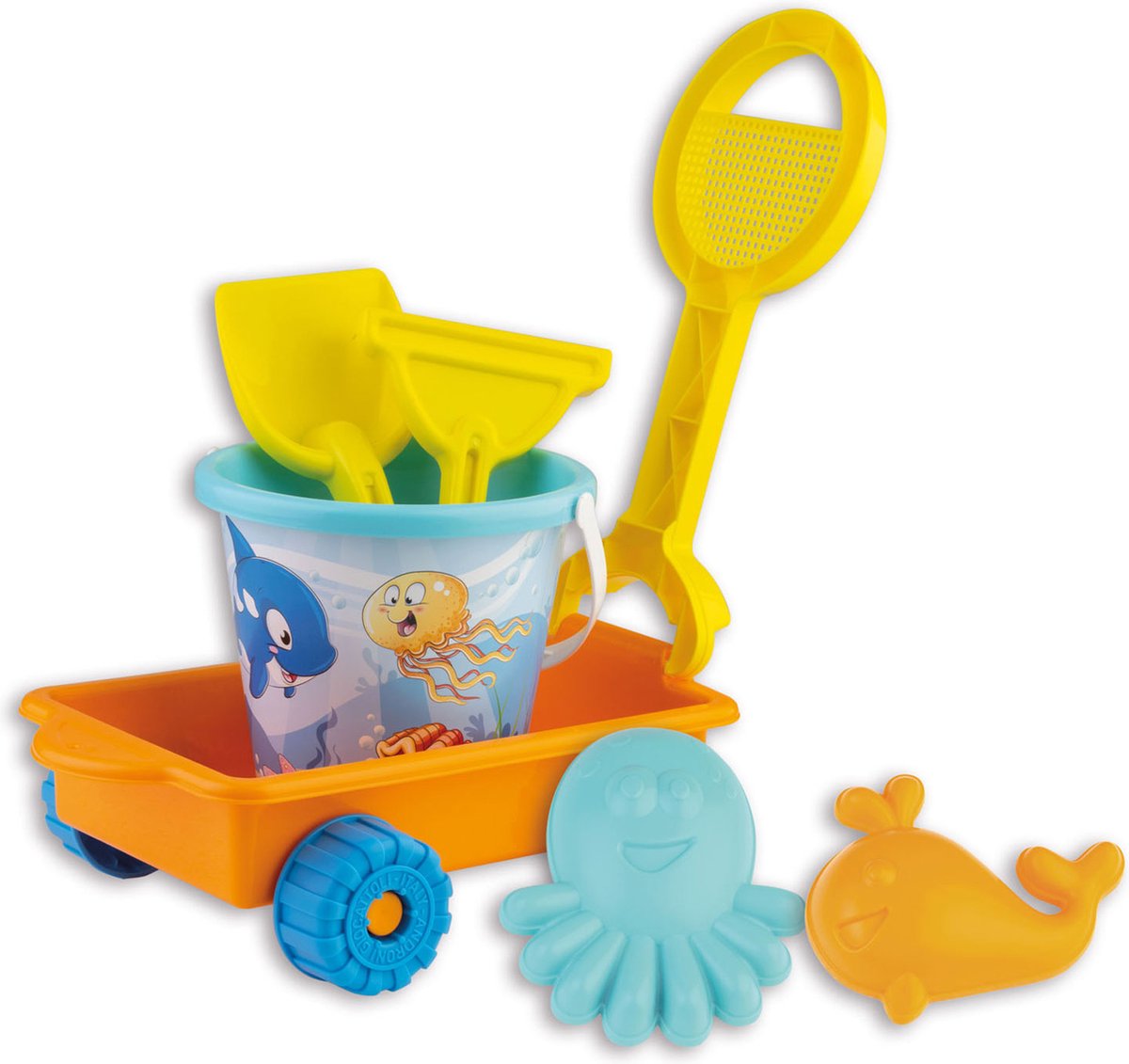 Androni Bolderkar with Bucket Set Underwater World 6 pcs.