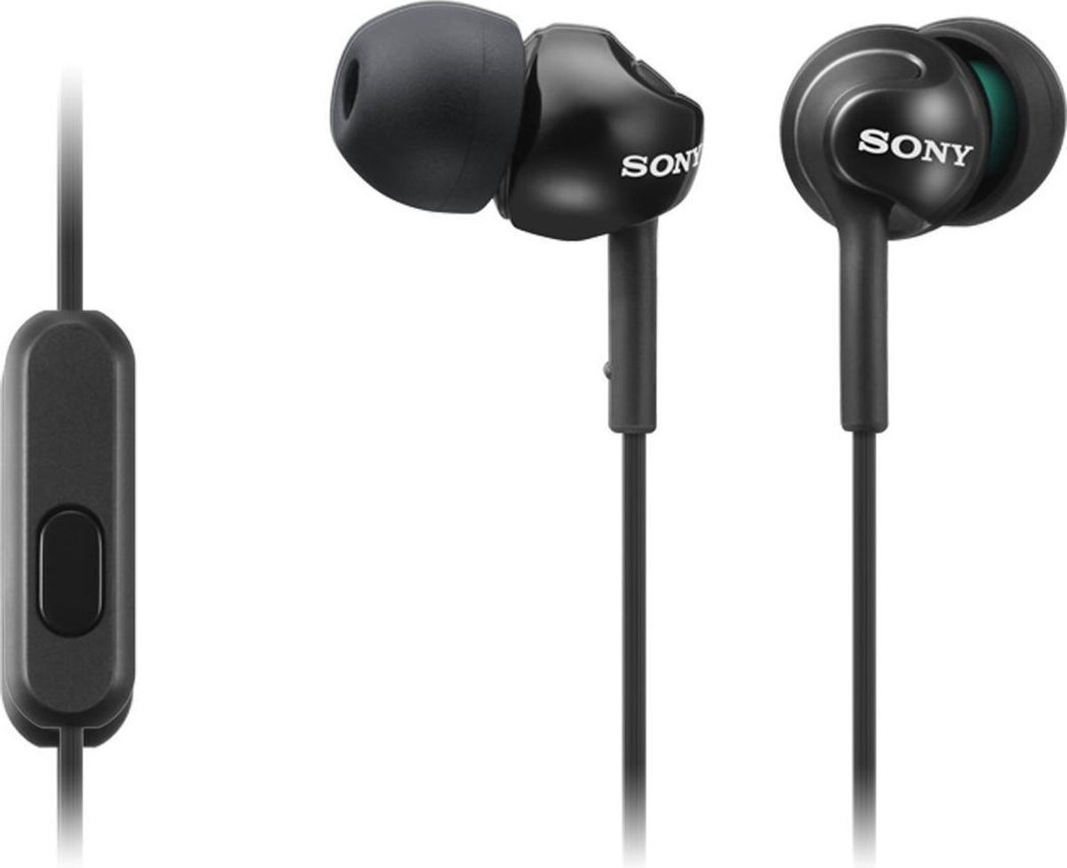 Sony MDR-EX110AP Headset - Black