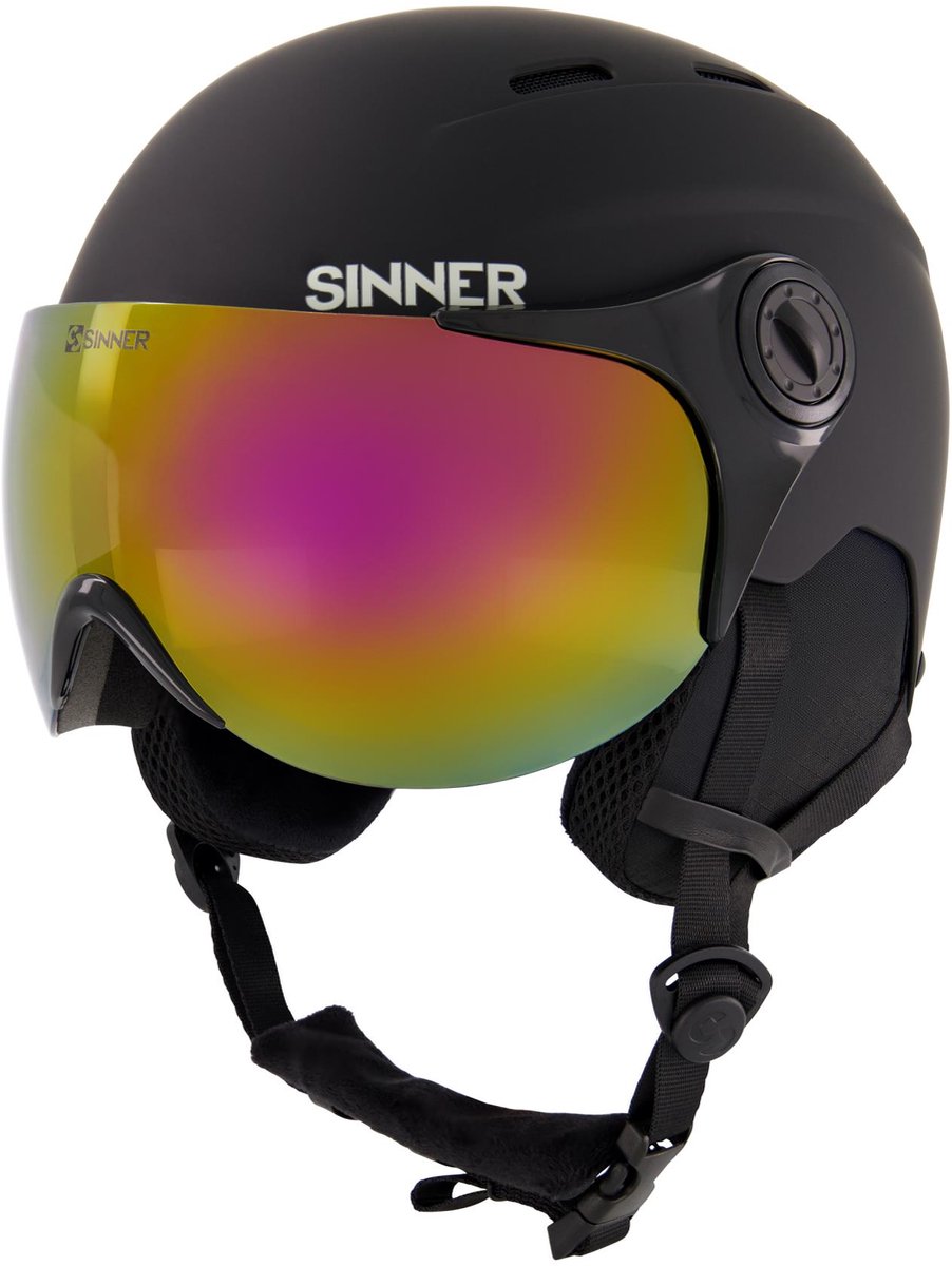 Typhoon Visier Helm Matte Black M
