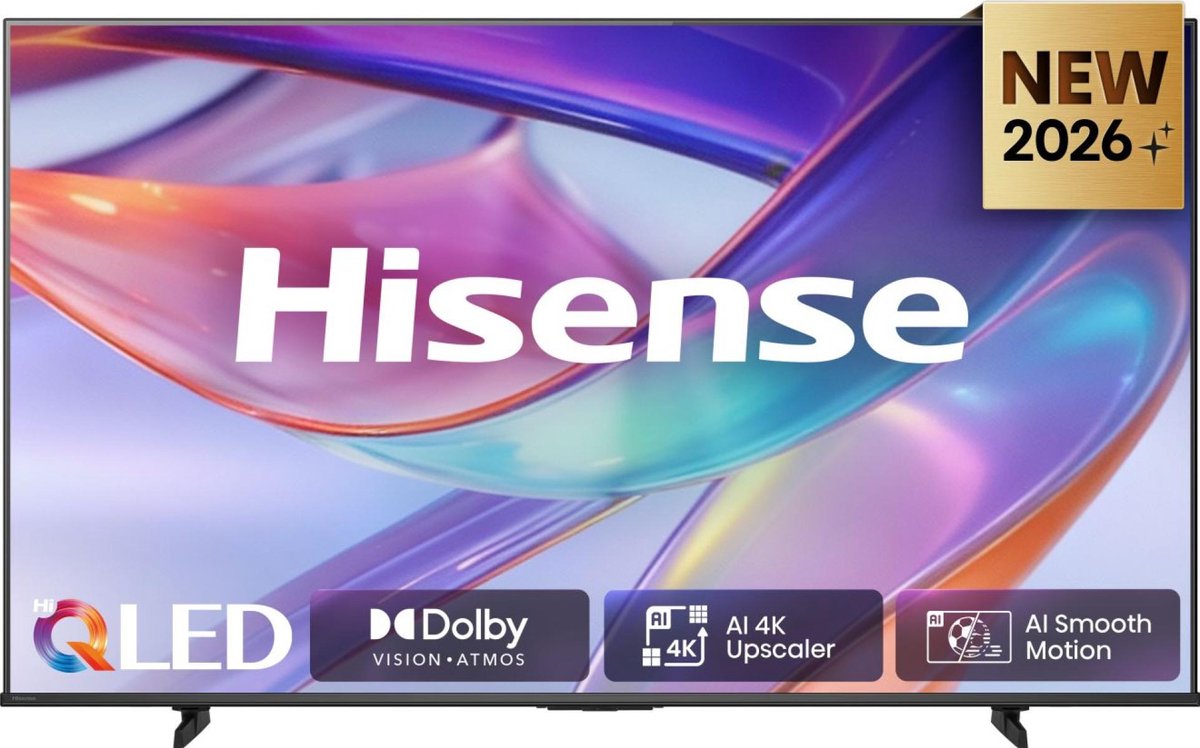 Hisense 50" Fladskærms TV QLED 4K Dolby Vision 50E7S