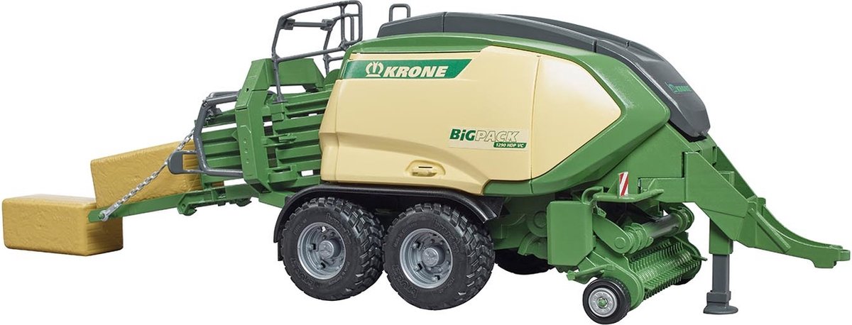 Bruder Krone 1290HDP VC med 2 høballer