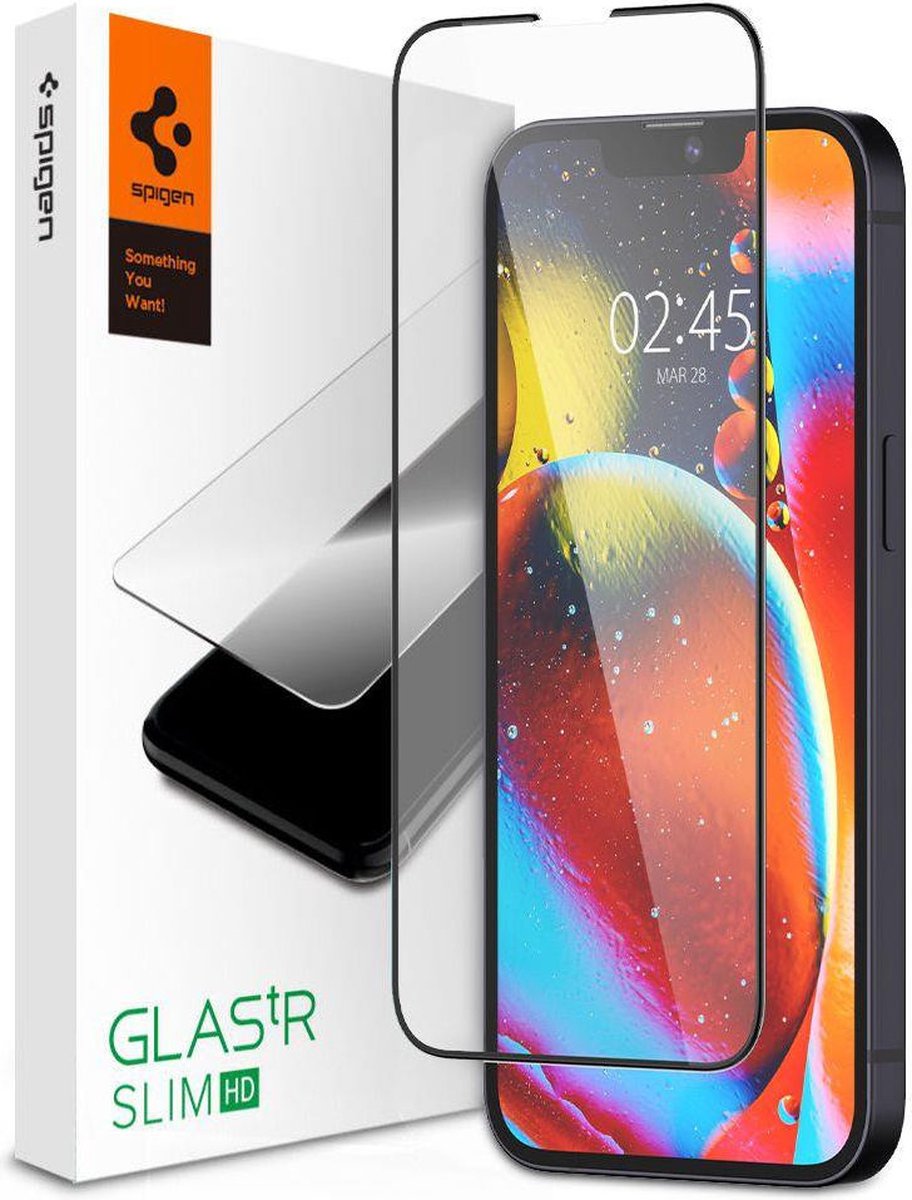 Spigen tR Slim HD 1 Pack - FC black - iPhone 14 Plus/iPhone 13 Pro Max