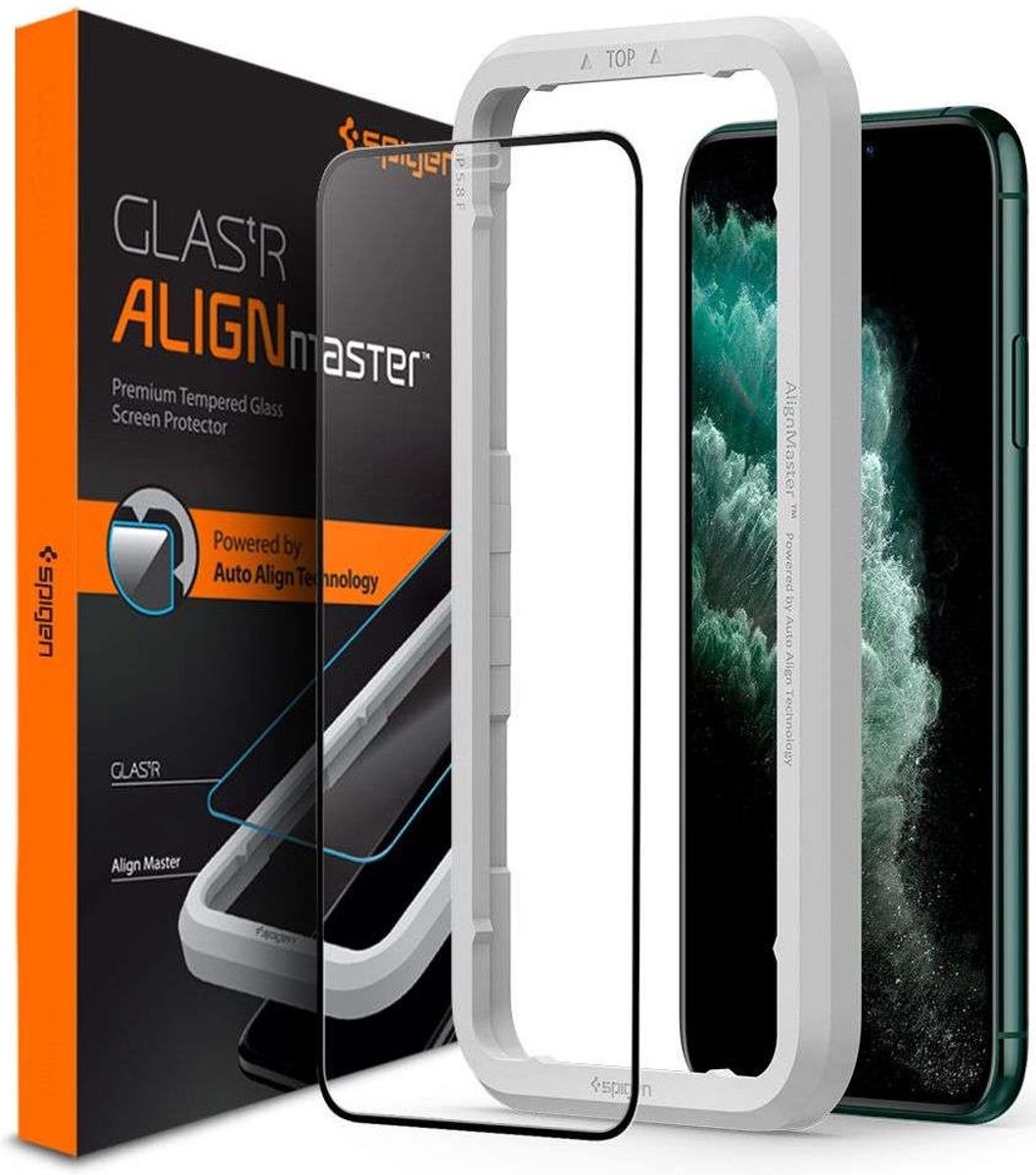 Spigen Align Glass FC - iPhone 11 Pro Max