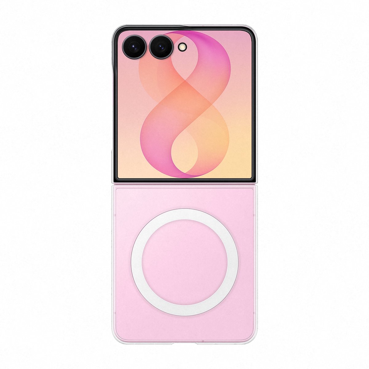 Samsung Galaxy Z Flip8 Clear Magnet Case
