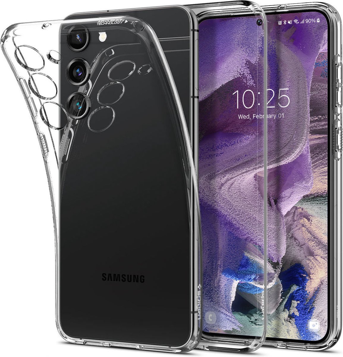 Spigen Liquid Crystal - clear - Samsung Galaxy S23