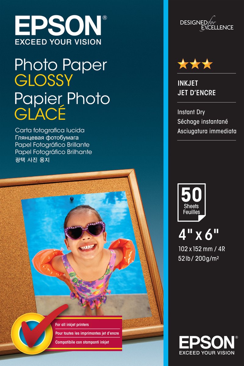 Epson - blankt fotopapir