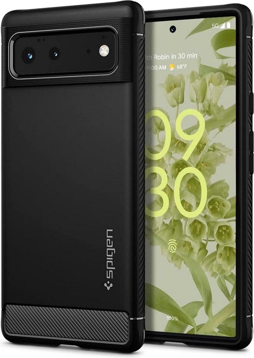 Spigen Rugged Armor - black - Google Pixel 6