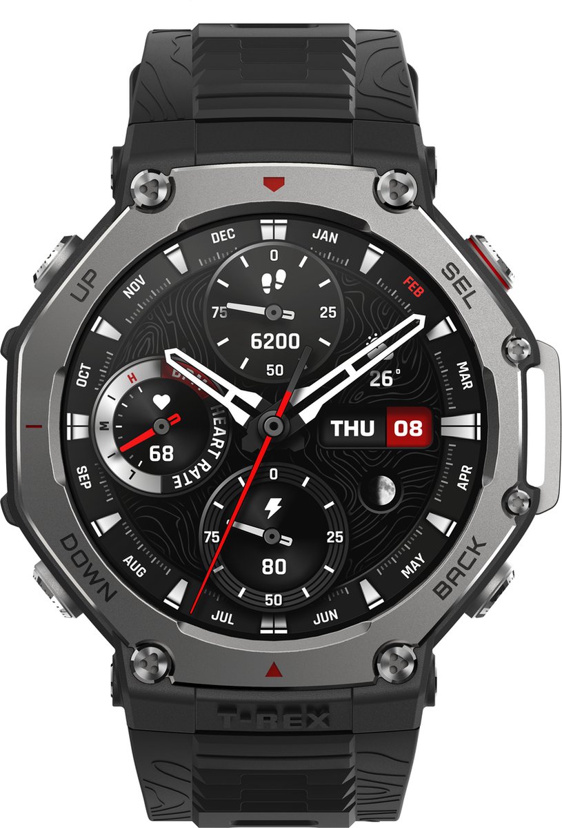 Amazfit T-Rex 3 48 mm - Onyx Sort