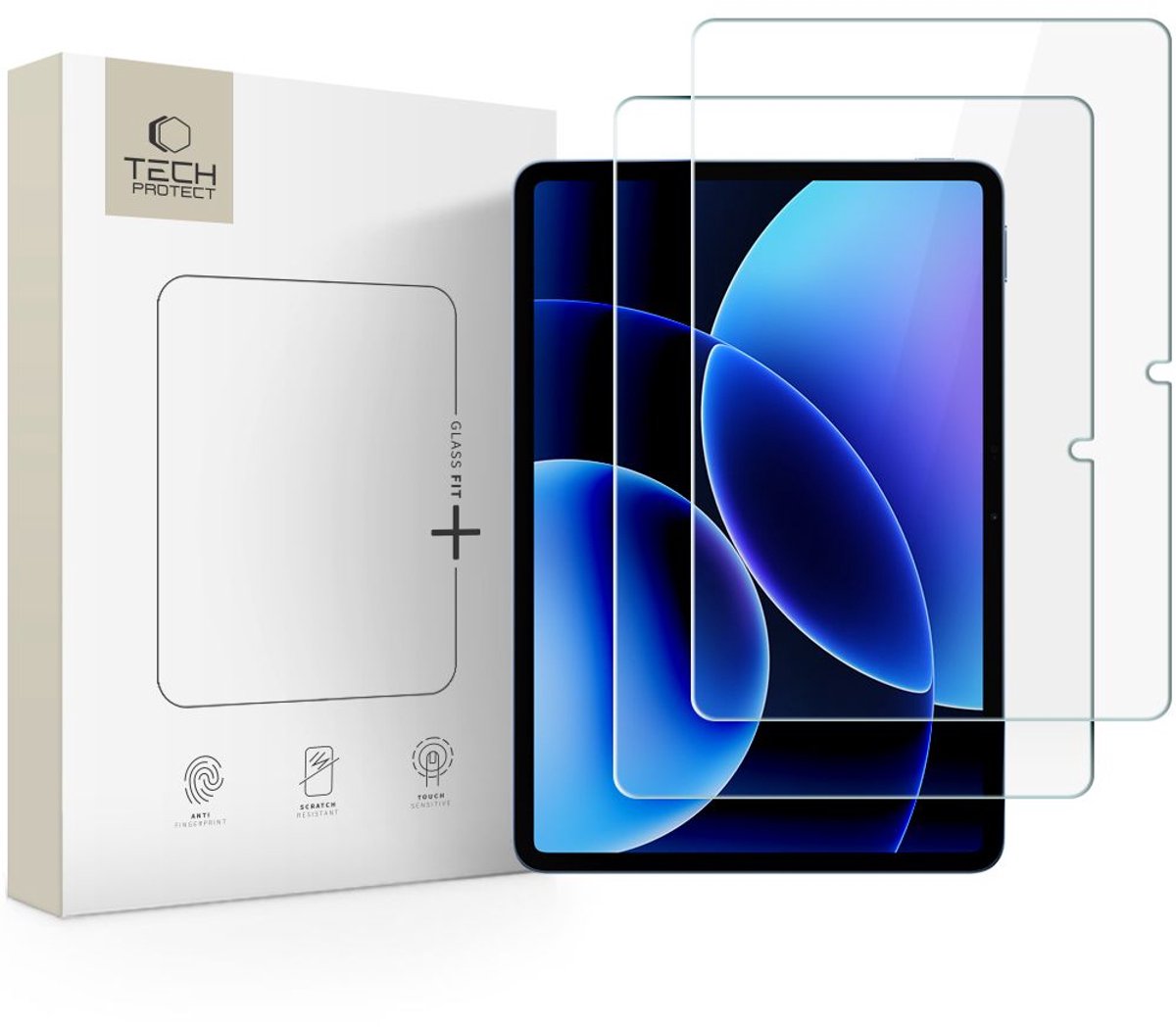 Tech-Protect Glass Fit+ 2-Pack Tempered Glass for Xiaomi iPad 7 / 7 Pro / 8 / 8 Pro 11.2"