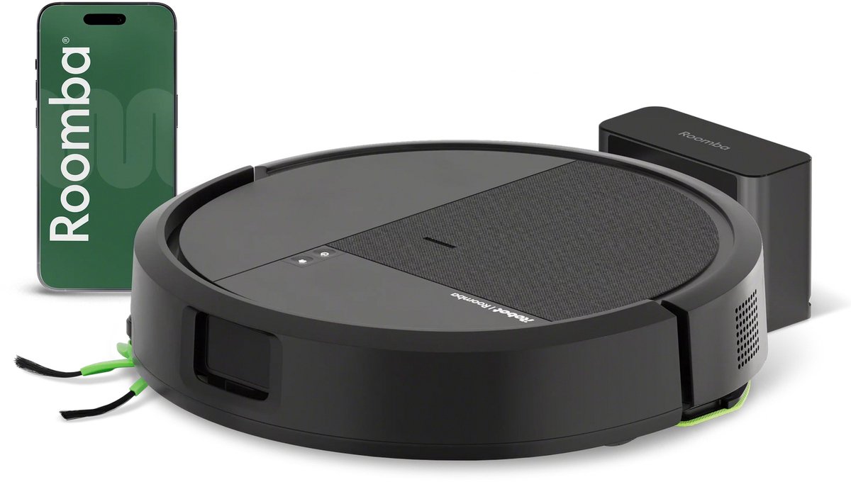 iRobot Robotstøvsuger Roomba Combo 115 - Sort