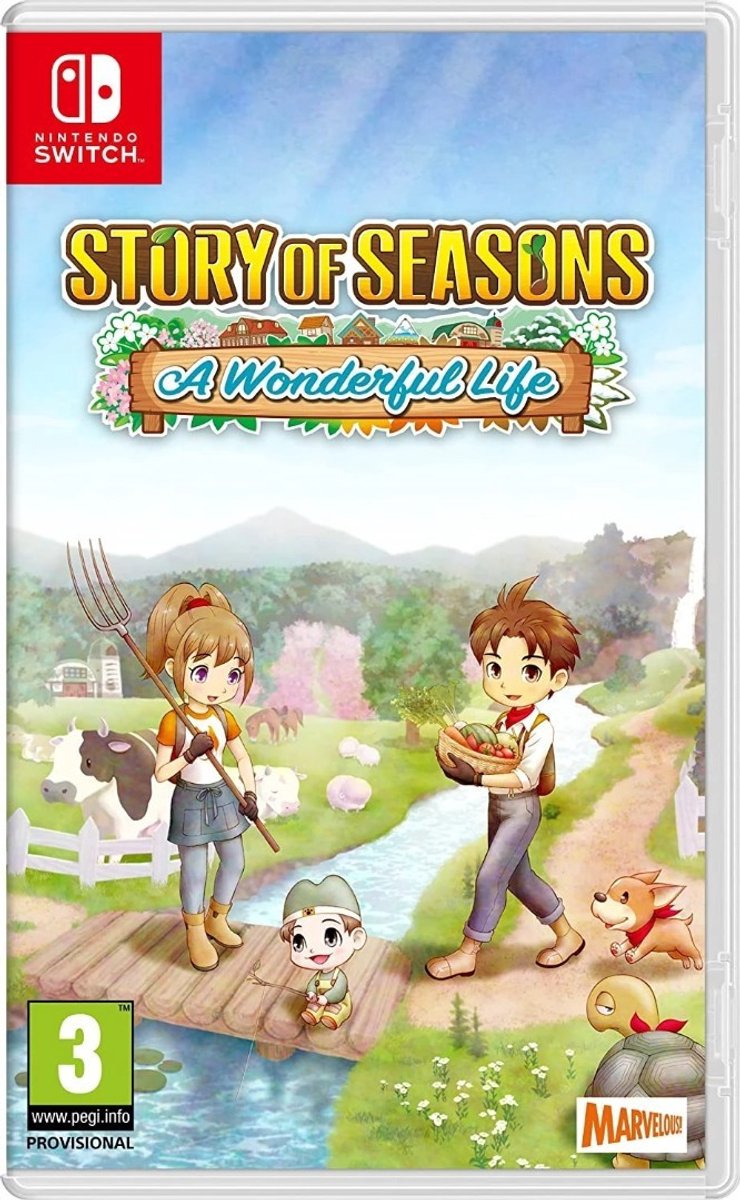 Story of Seasons: A Wonderful Life (Standard Edition) - Nintendo Switch - Simulation