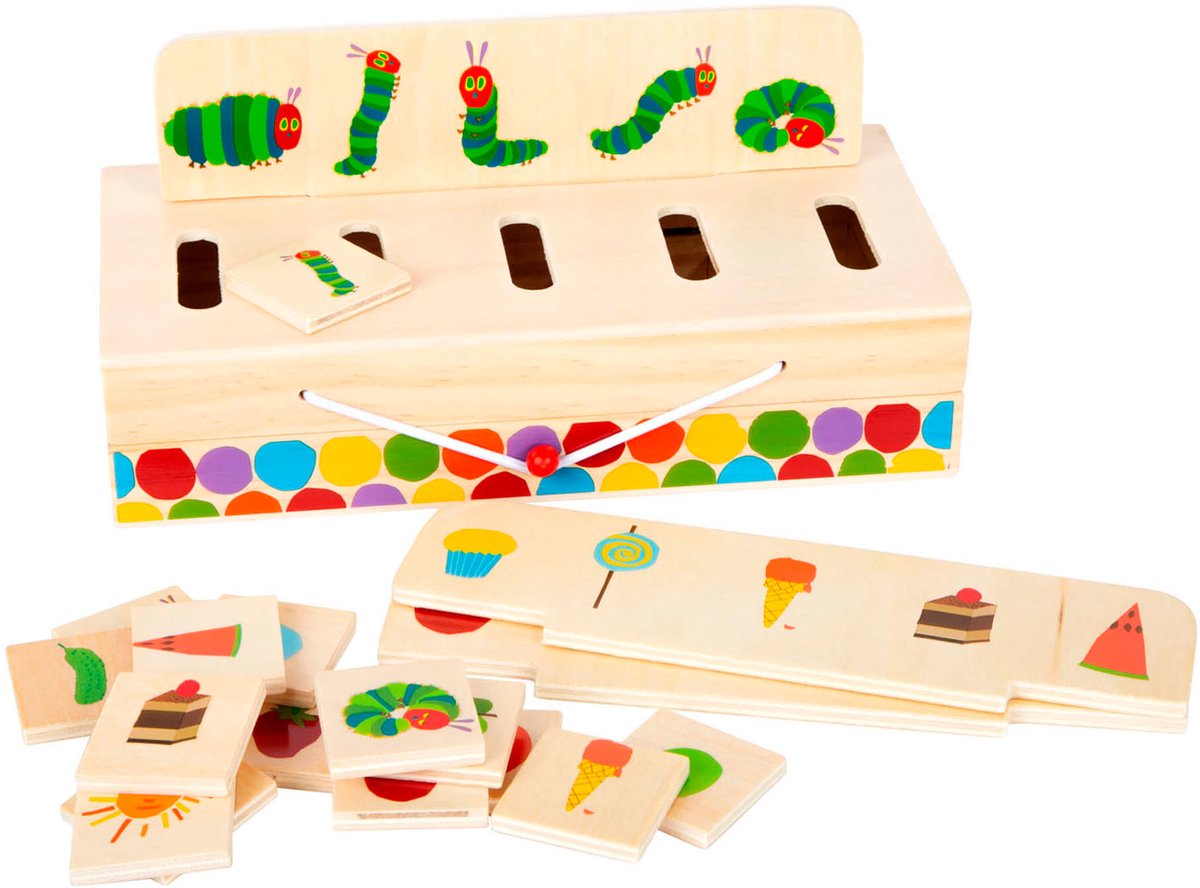 Small Foot - Caterpillar Never Enough Images Sorting box