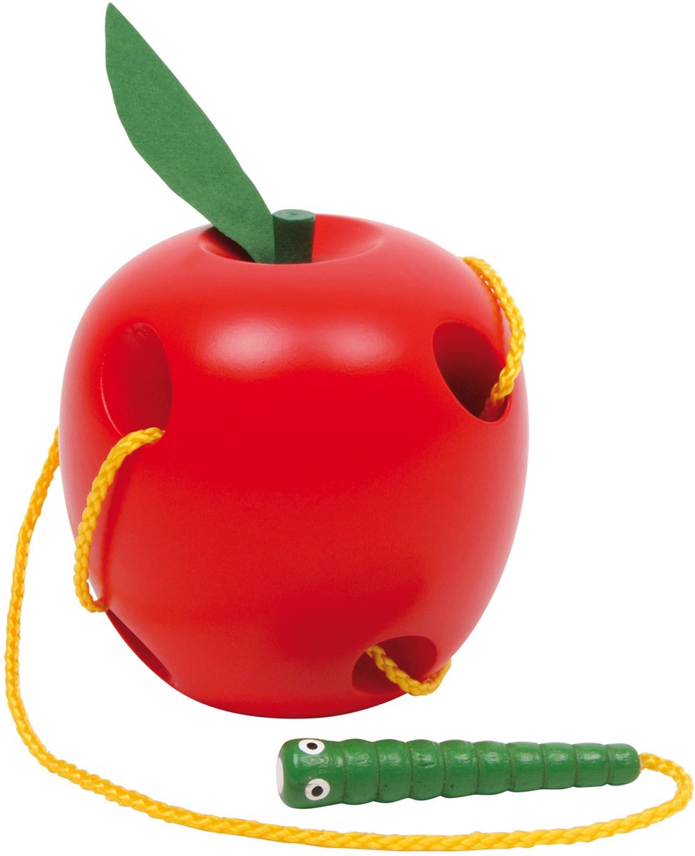 Small Foot - Wooden Thread Apple