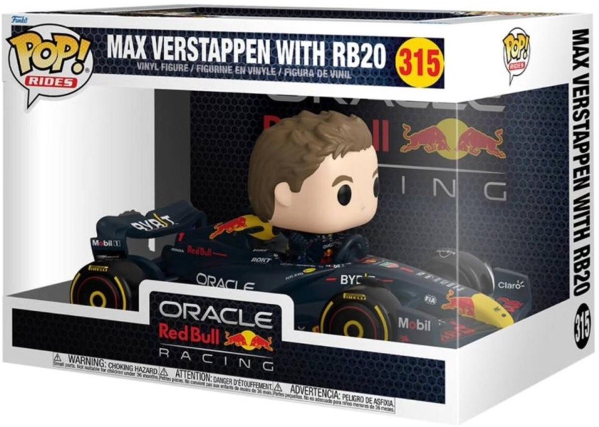 Funko! - Funko POP Ride Super Deluxe RB Verstappen w/RB20