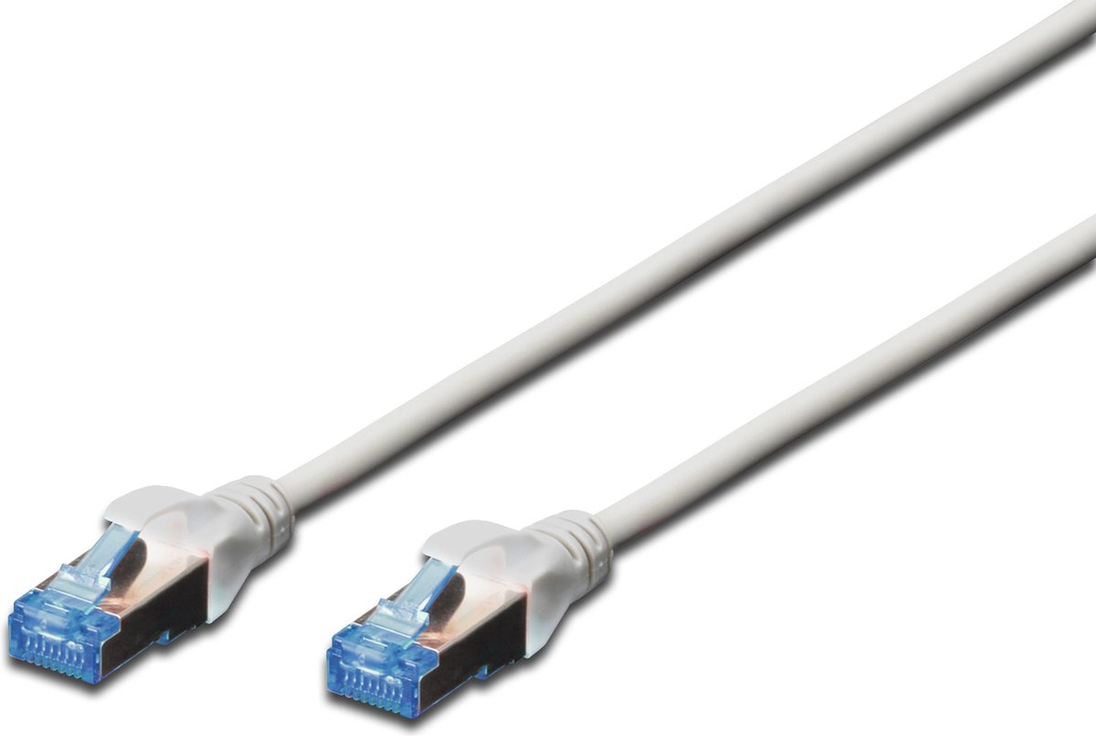 DIGITUS Ecoline patch cable - 2 m - grey - Grå - 2m