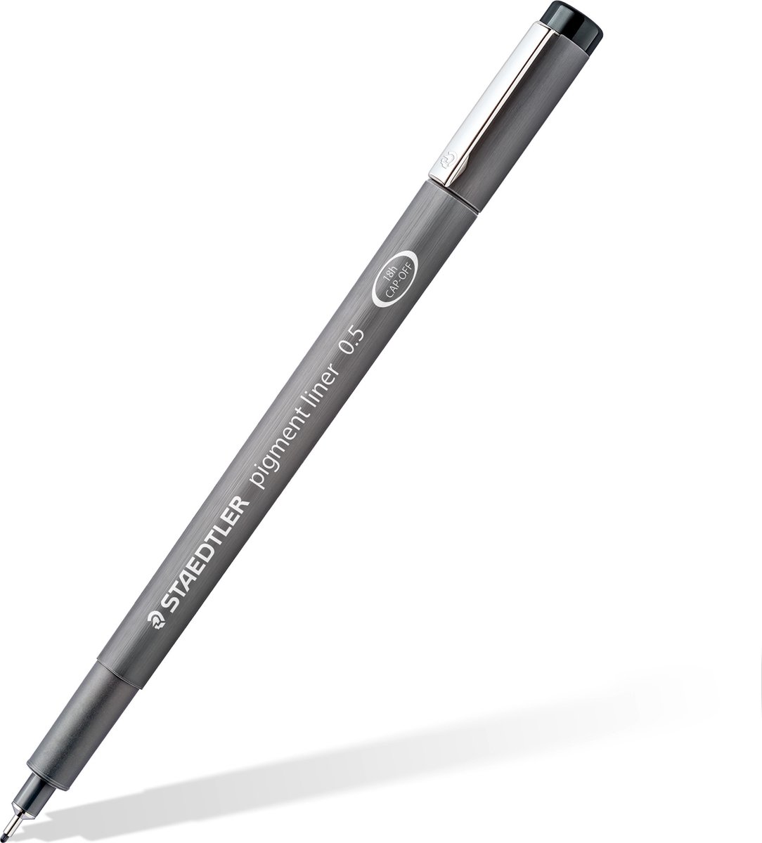 Staedtler STAEDTLER PIGMENT LINER 0,1mm SORT, ÆSKE 10 STK